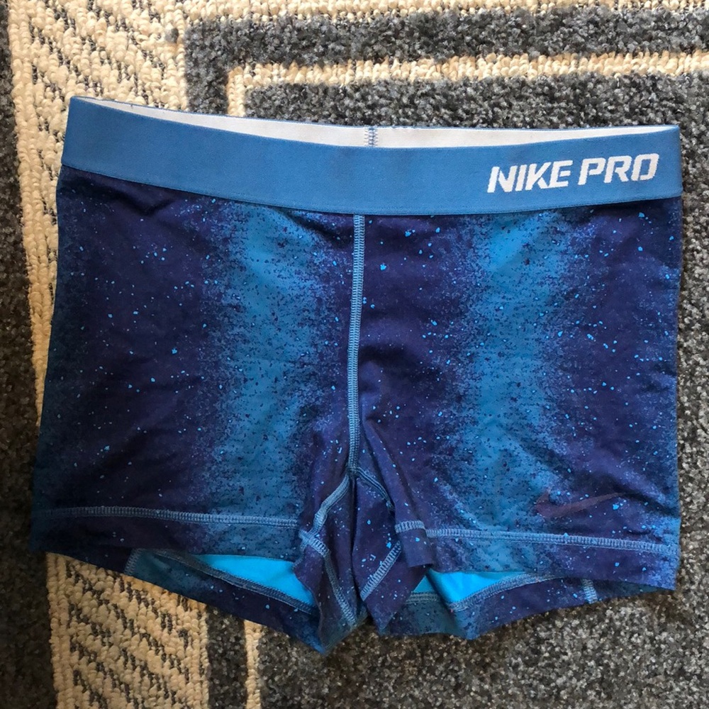 Blue Volleyball spandex